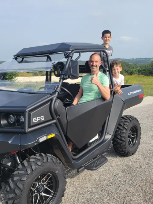 Golf cart showroom