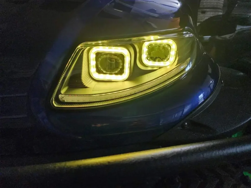 Using LED in golf cart headlights