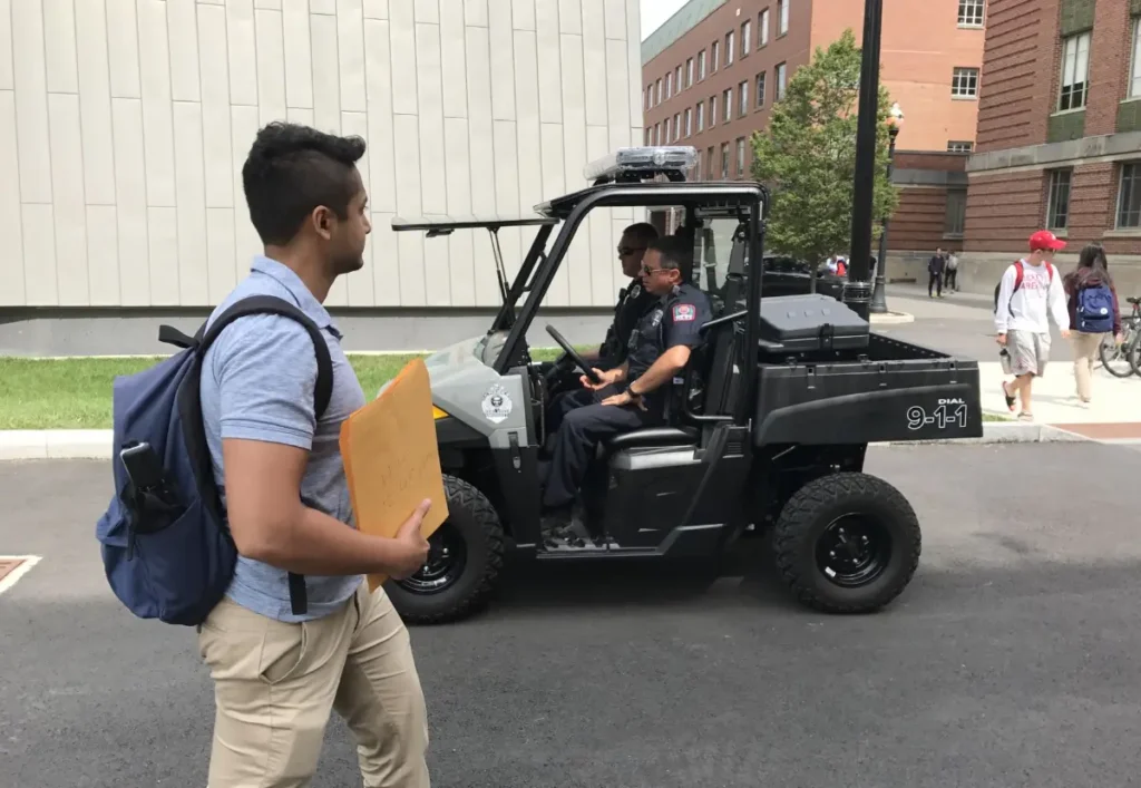 golf carts for patrolling